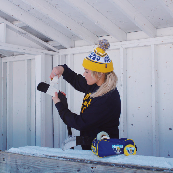 Retro Winter Beanie Beanies Howies Hockey Tape