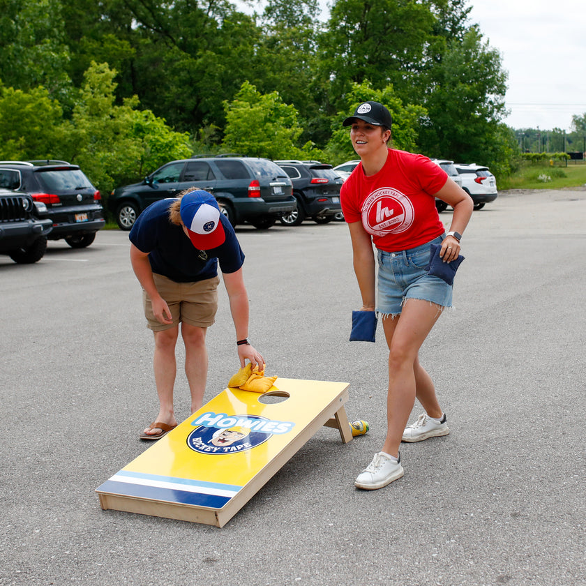 Howies Apparel and Howies Corn Hole Boards