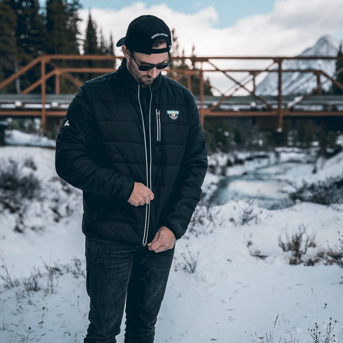 Team Puffer Jacket Jackets Howies Hockey Tape