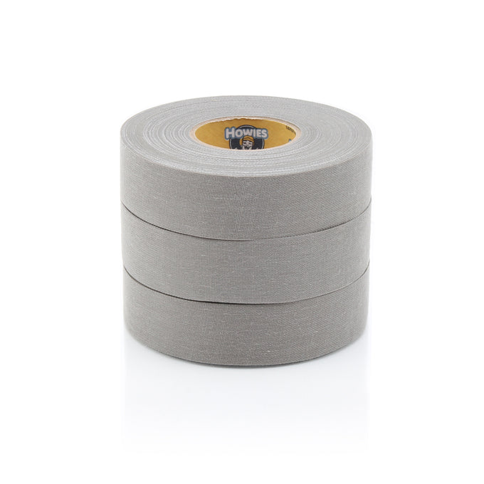 Howies Gray Cloth Hockey Tape Cloth Tape Howies Hockey Tape 3pk