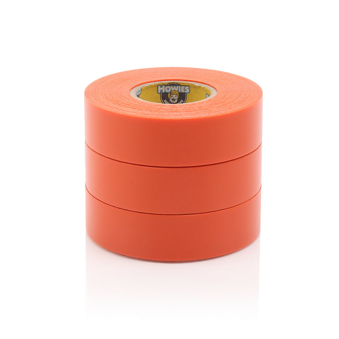 Howies Orange Shin Pad Hockey Tape Shin Pad Tape Howies Hockey Tape 3pk