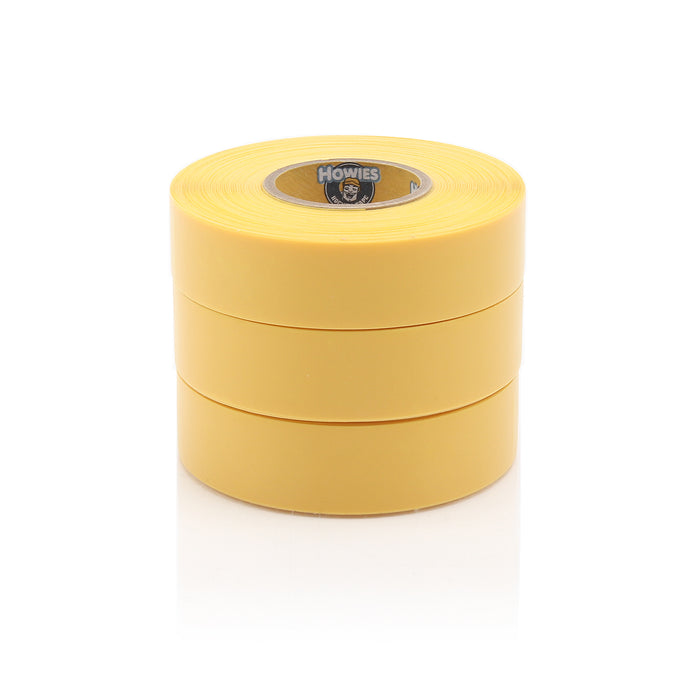 Howies Yellow Shin Pad Hockey Tape Shin Pad Tape Howies Hockey Tape 3pk