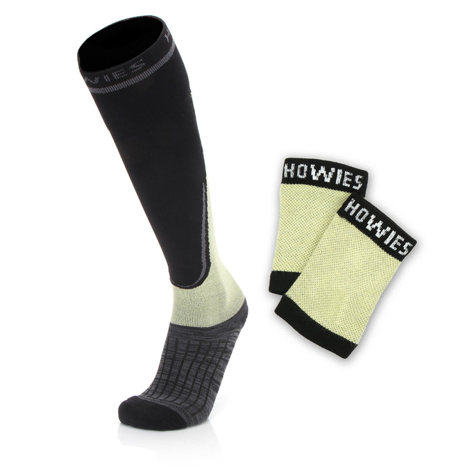 Cut-Resistant Skate Sock & Wrist Guard Bundle Accessories Howies Hockey Tape Youth Large