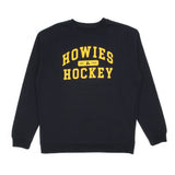 Howies Collegiate Crewneck Hoodies Howies Hockey Tape Navy Small