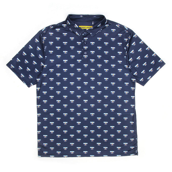 Howies Three-Putt Performance Polo Polos Howies Hockey Tape Navy Small