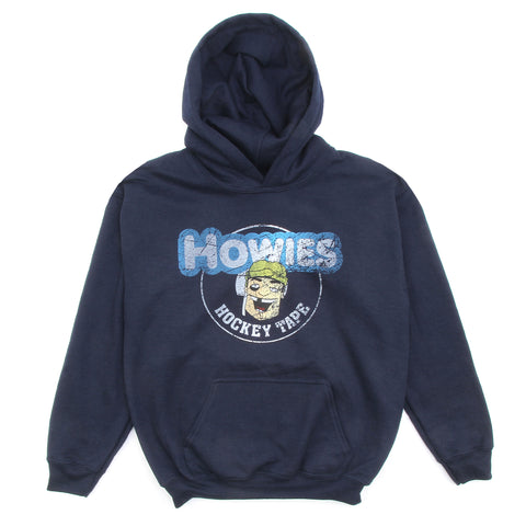 Youth Vintage Hoodie Hoodies Howies Hockey Tape Small (8) Navy