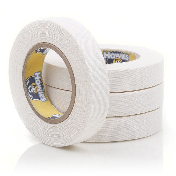 Howies White 1/2" Knob Tape Cloth Tape Howies Hockey Tape 4pk