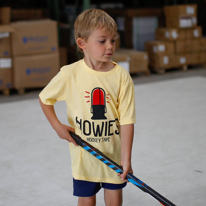 Light the Lamp Youth Tee Tees Howies Hockey Tape