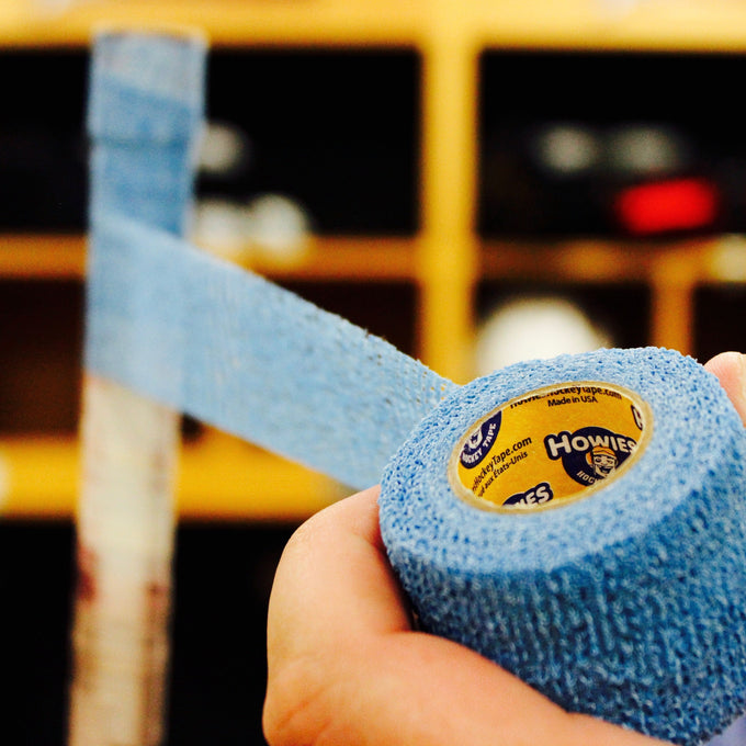 Howies Sky Blue Stretchy Grip Hockey Tape Stretch Grip Tape Howies Hockey Tape