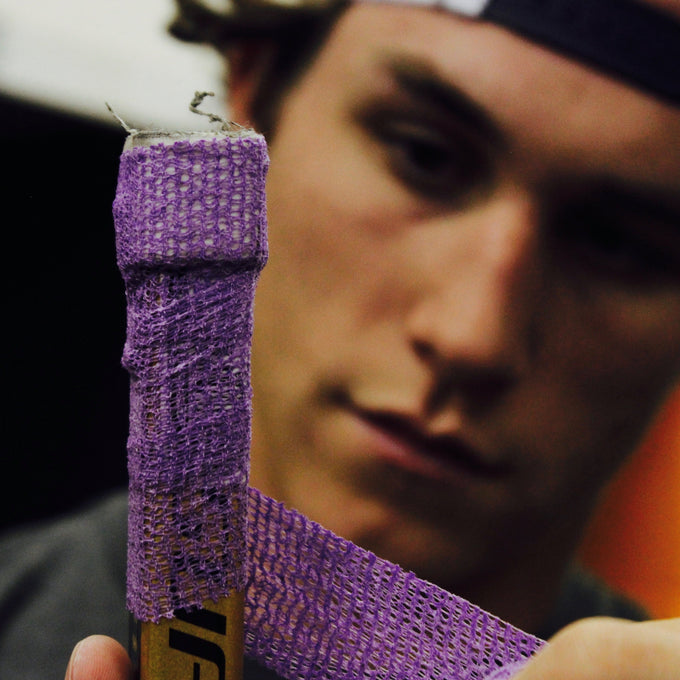 Howies Purple Stretchy Grip Hockey Tape Stretch Grip Tape Howies Hockey Tape