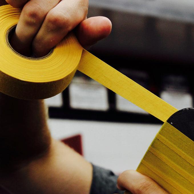Howies Yellow Cloth Hockey Tape Cloth Tape Howies Hockey Tape
