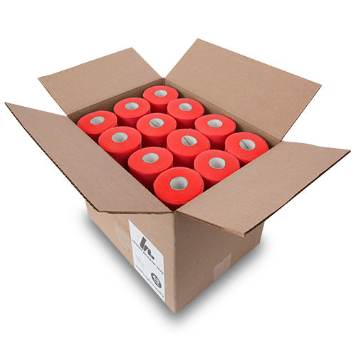 2.75" x 30yd Red Pre Wrap  Howies Hockey Tape 8pk