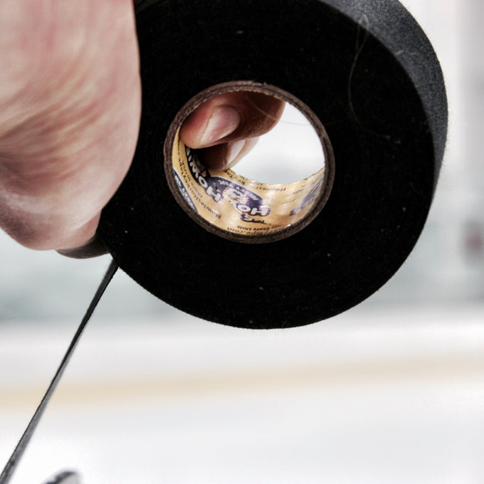 Howies Black Cloth Hockey Tape Cloth Tape Howies Hockey Tape