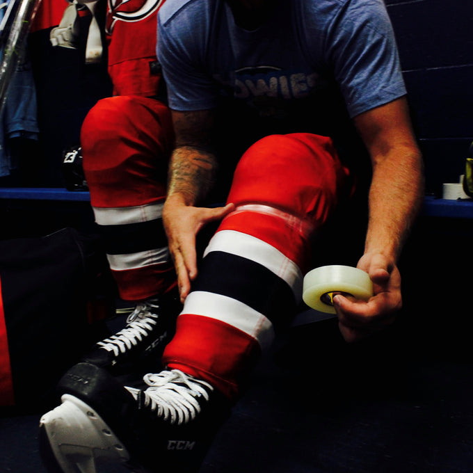 Howies Hockey Tape - 15 White Cloth & 15 Clear Shin Pad Mixed Tape Cases Howies Hockey Tape