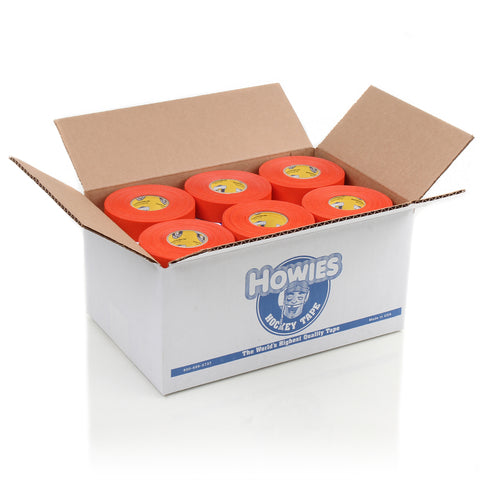Howies Orange Cloth Hockey Tape Cloth Tape Howies Hockey Tape 36pk