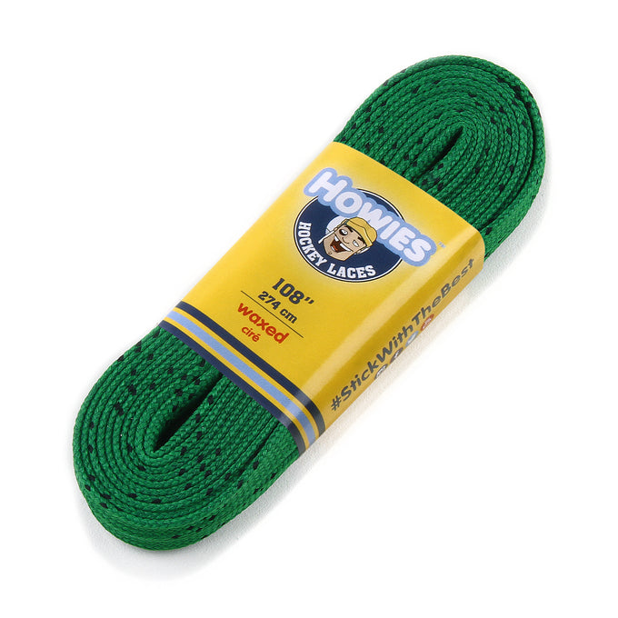 Howies Green Waxed Hockey Skate Laces Waxed Laces Howies Hockey Tape 1pk 72"