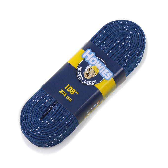 Howies Royal Blue Cloth Hockey Skate Laces Cloth Laces Howies Hockey Tape 1pk 72"