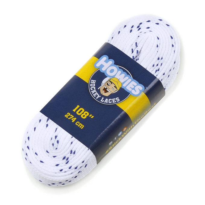 Howies White Cloth Hockey Skate Laces Cloth Laces Howies Hockey Tape 1pk 72"