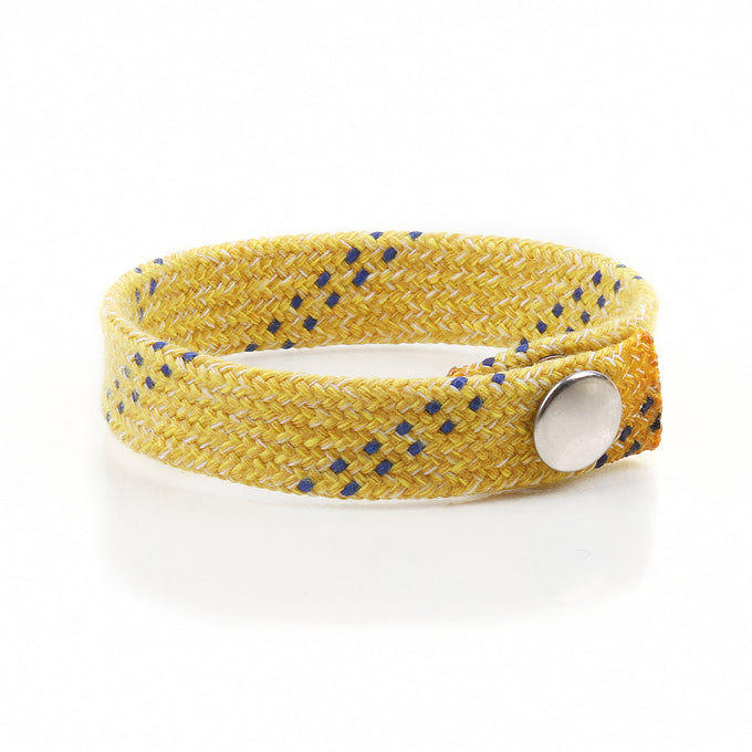 Howies Skate Lace Bracelet Bracelets Howies Hockey Tape Yellow Small