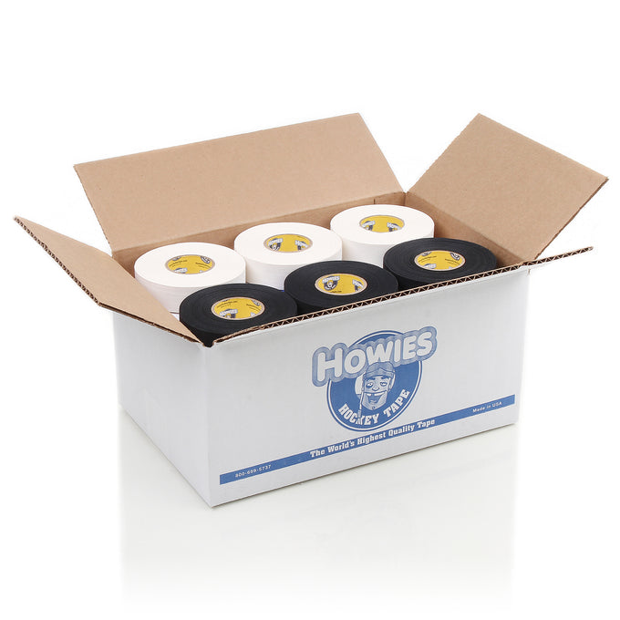 Howies Hockey Tape - 15 White Cloth & 15 Black Cloth Mixed Tape Cases Howies Hockey Tape