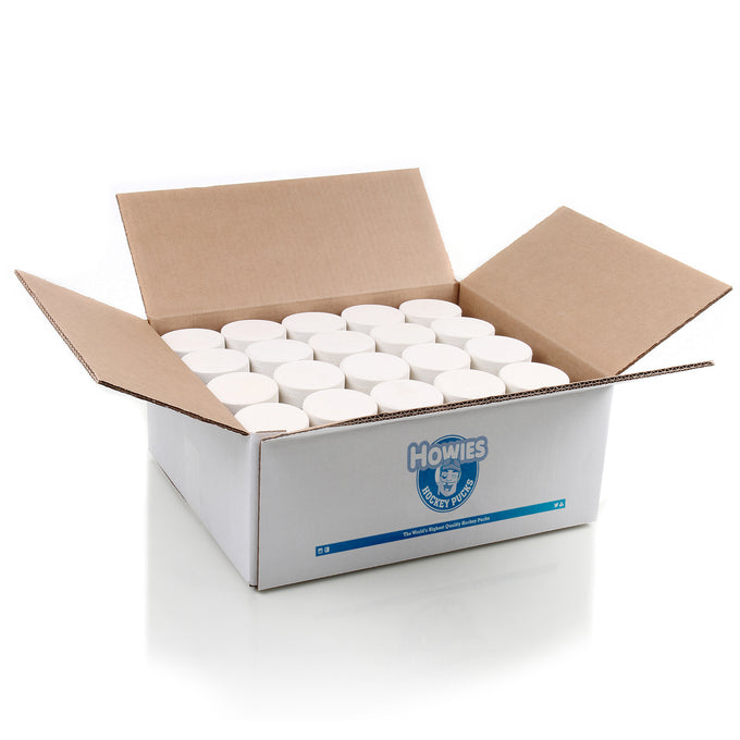 Howies White Training Hockey Pucks Hockey Pucks Howies Hockey Tape 100pk