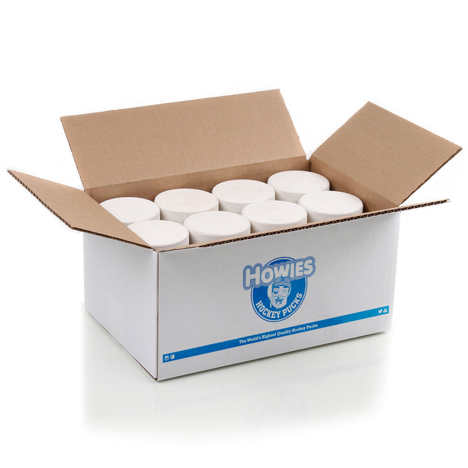 Howies White Training Hockey Pucks Hockey Pucks Howies Hockey Tape 50pk