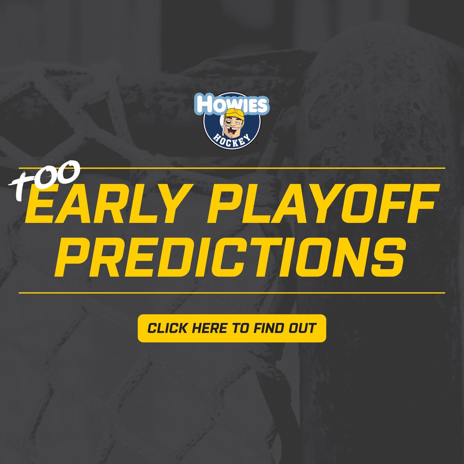 Too Early NHL Playoff Preview