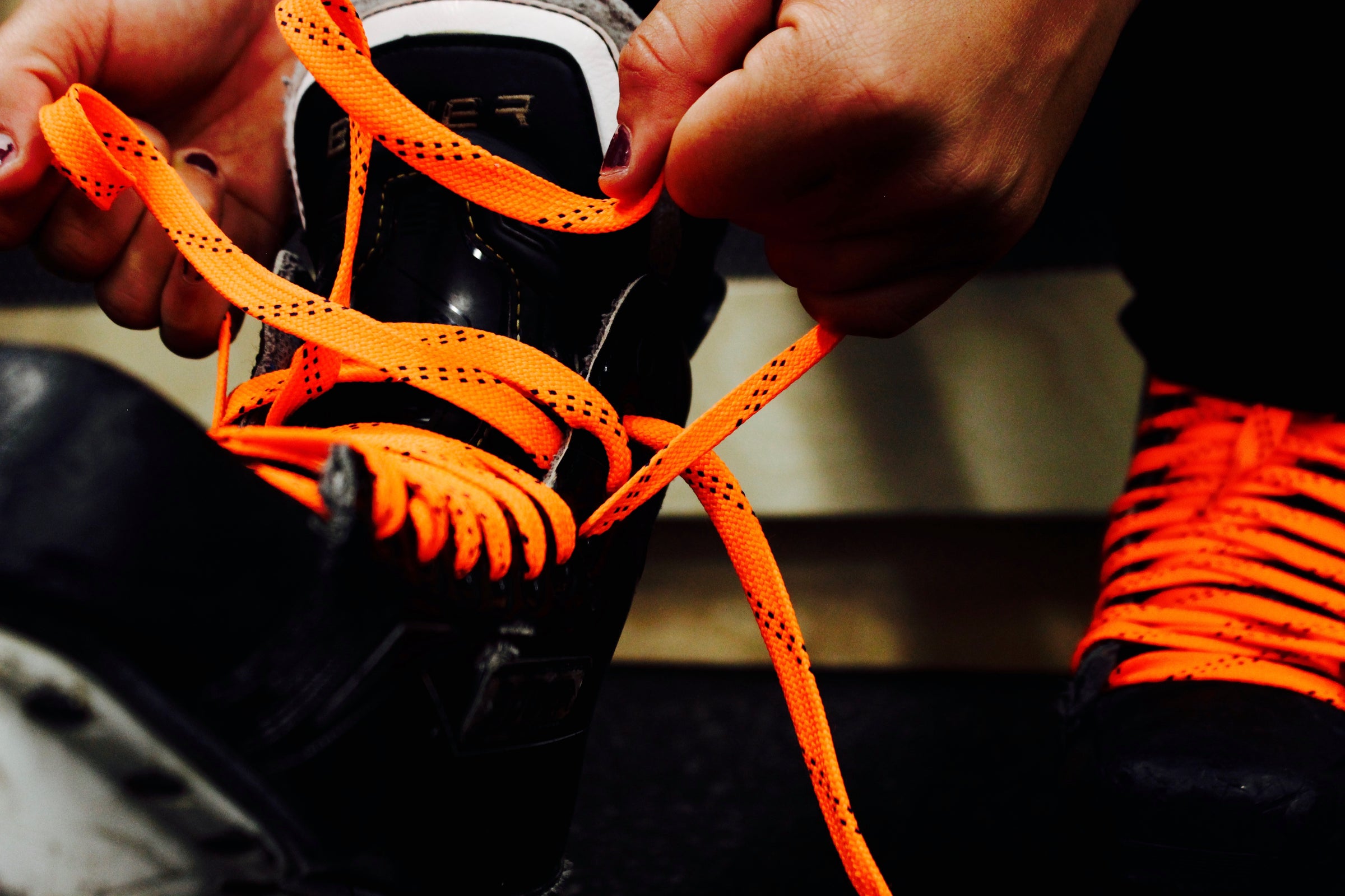Howies Hockey Skate Laces - Colored Cloth Laces