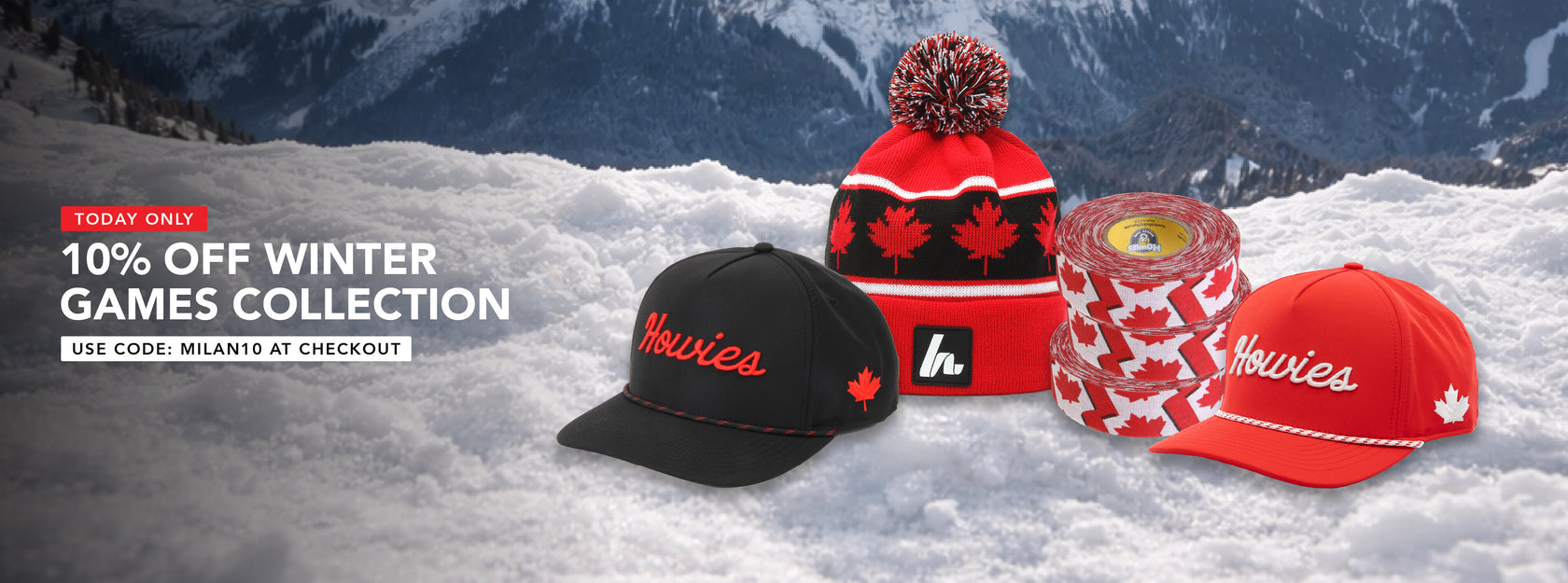 10% Off Winter Games Collection