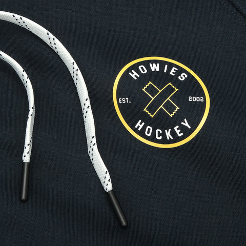 Howies Hockey Tape The Cross-Check Hoodie Maroon / Small