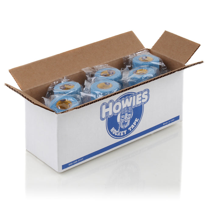 Howies Sky Blue Stretchy Grip Hockey Tape Stretch Grip Tape Howies Hockey Tape 12pk
