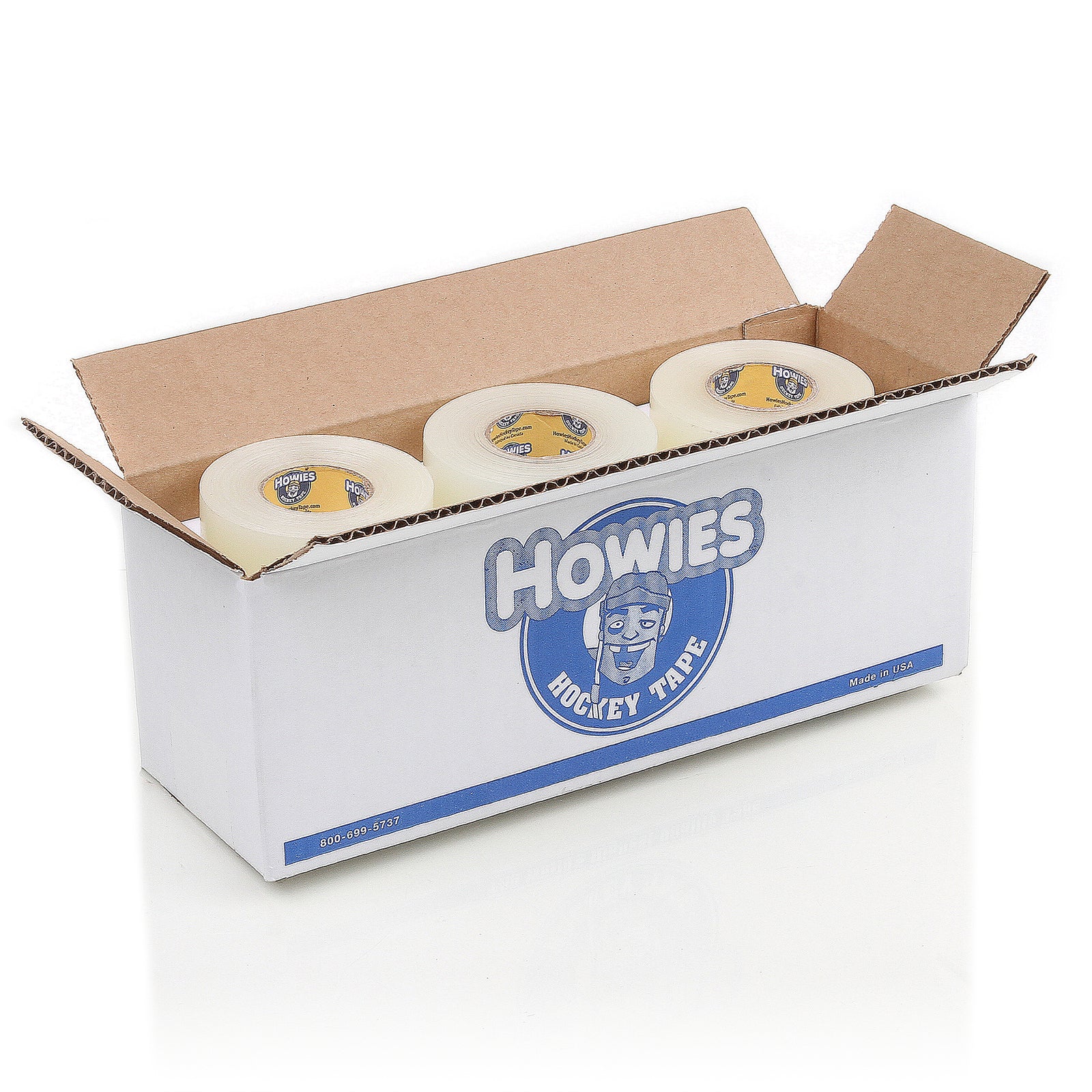 Howies Clear Shin Pad Hockey Tape Shin Pad Tape Howies Hockey Tape 12pk
