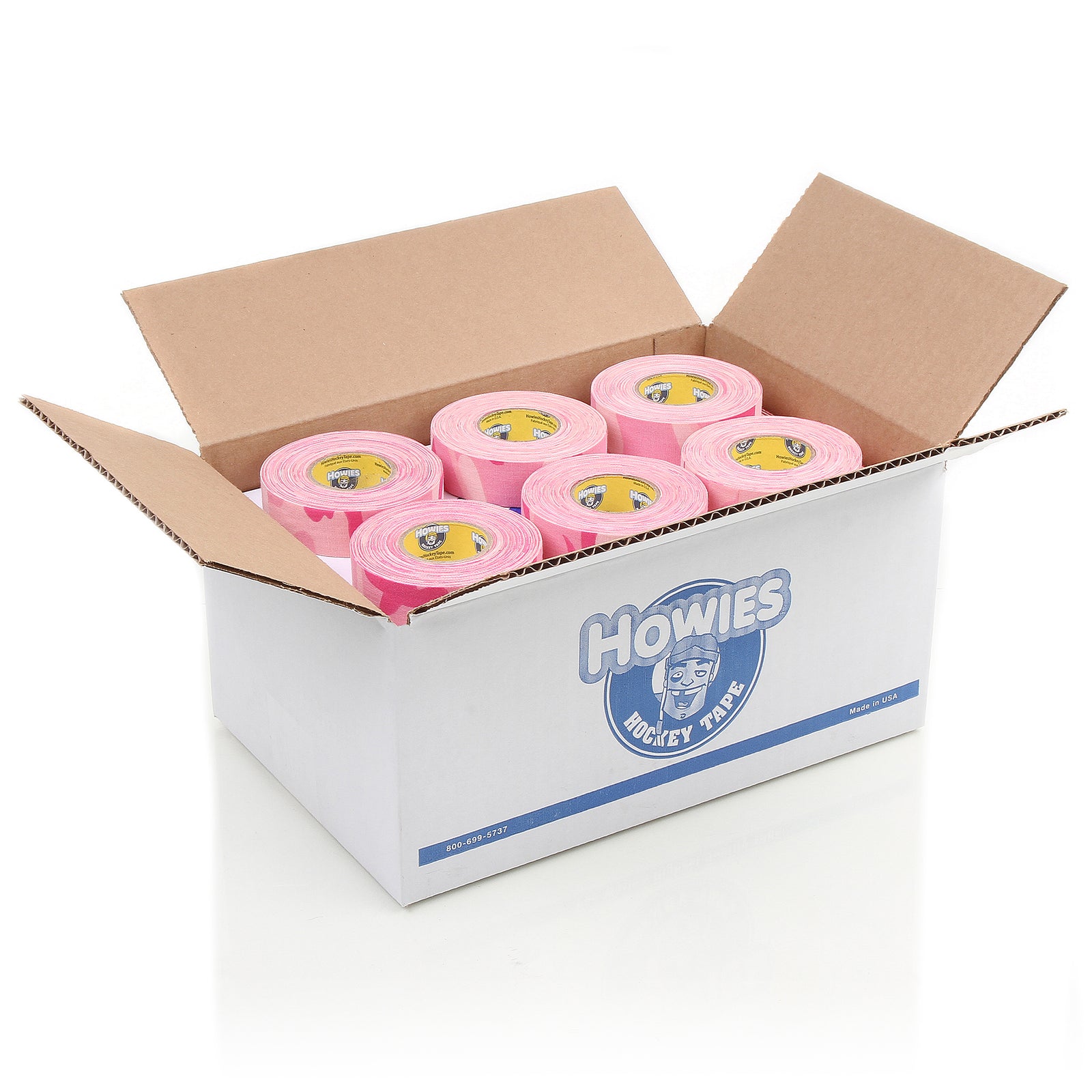 Howies Pink Camo Hockey Tape Patterned Tape Howies Hockey Tape 30pk