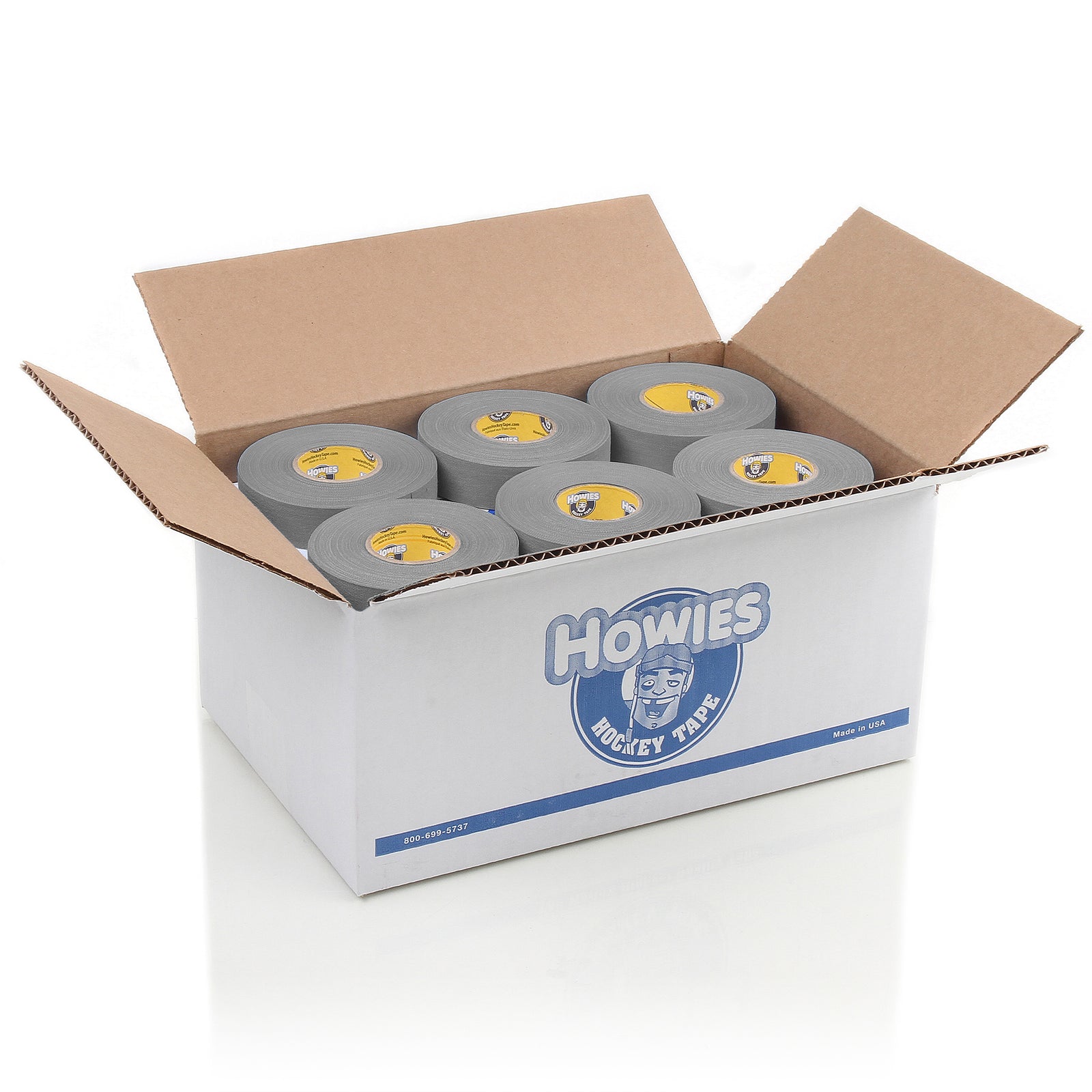 Howies Gray Cloth Hockey Tape Cloth Tape Howies Hockey Tape 36pk