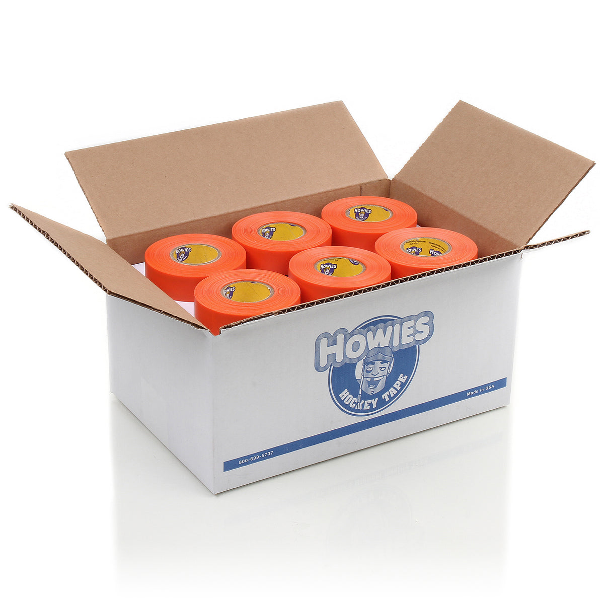 Howies Orange Shin Pad Hockey Tape Shin Pad Tape Howies Hockey Tape 30pk