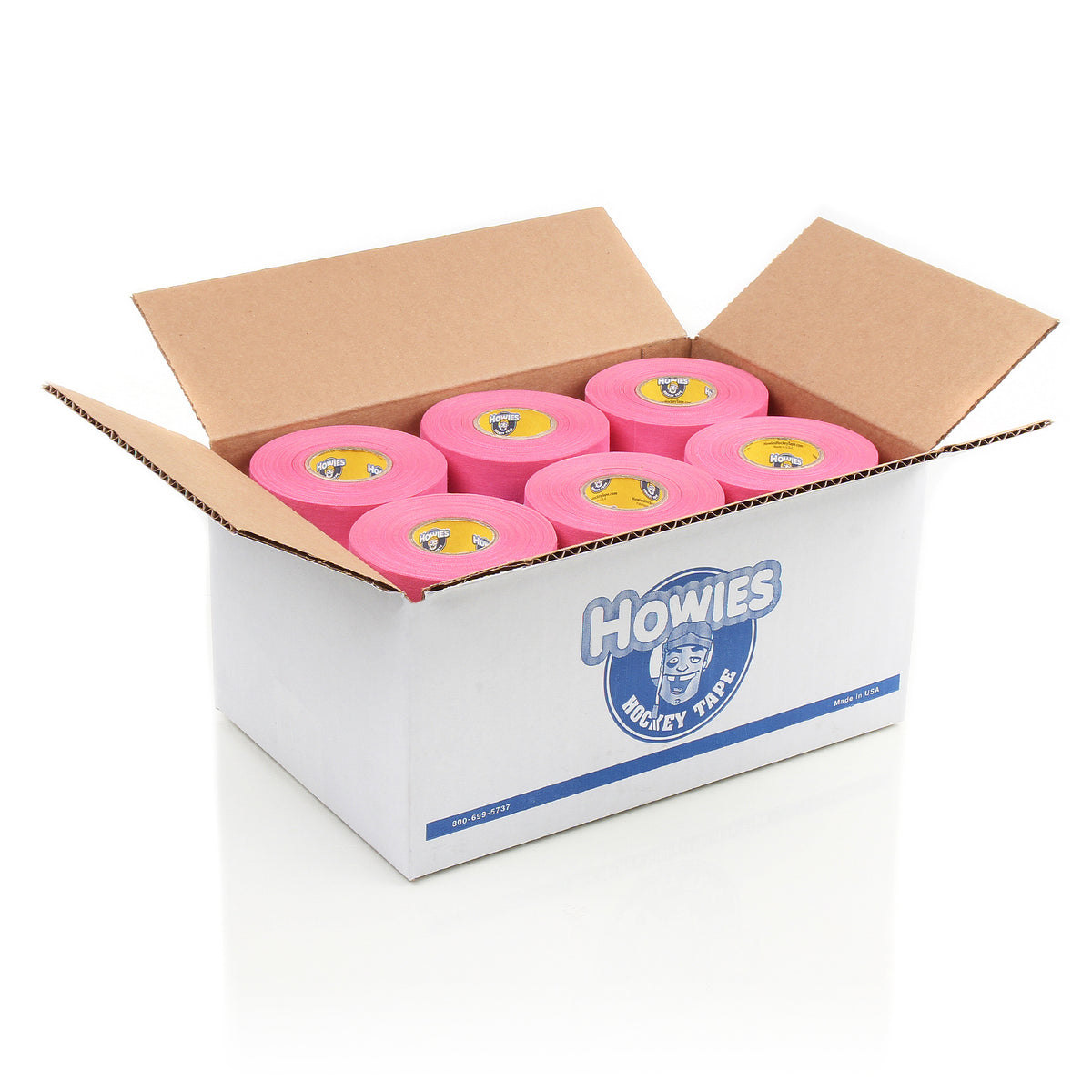 Howies Pink Cloth Hockey Tape Cloth Tape Howies Hockey Tape 36pk