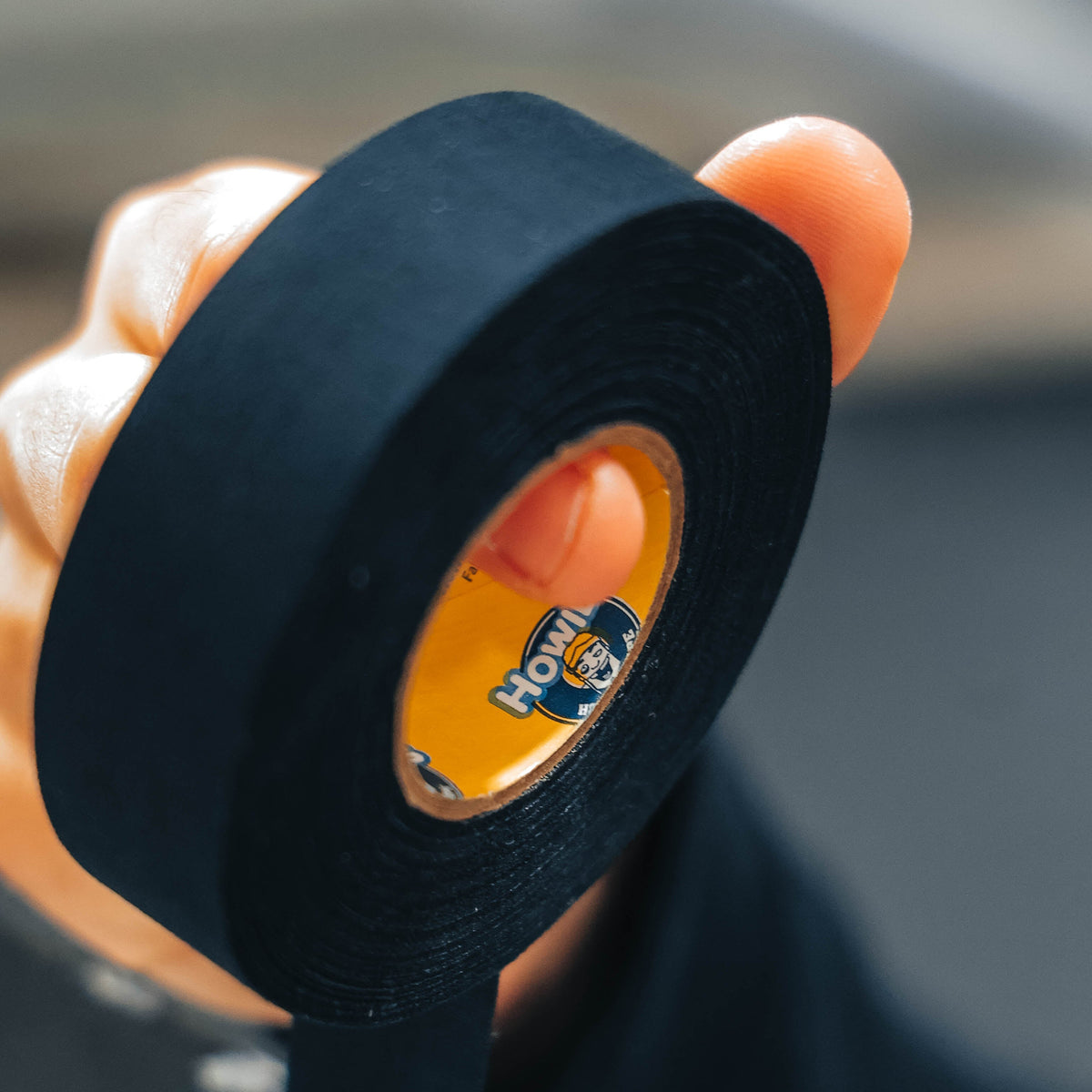 Howies Hockey Tape - 6 Black Cloth & 6 Clear Shin Pad Mixed Tape Cases Howies Hockey Tape