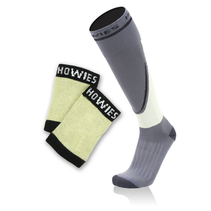 Cut-Resistant Skate Sock & Wrist Guard Bundle Accessories Howies Hockey Tape Youth Small 