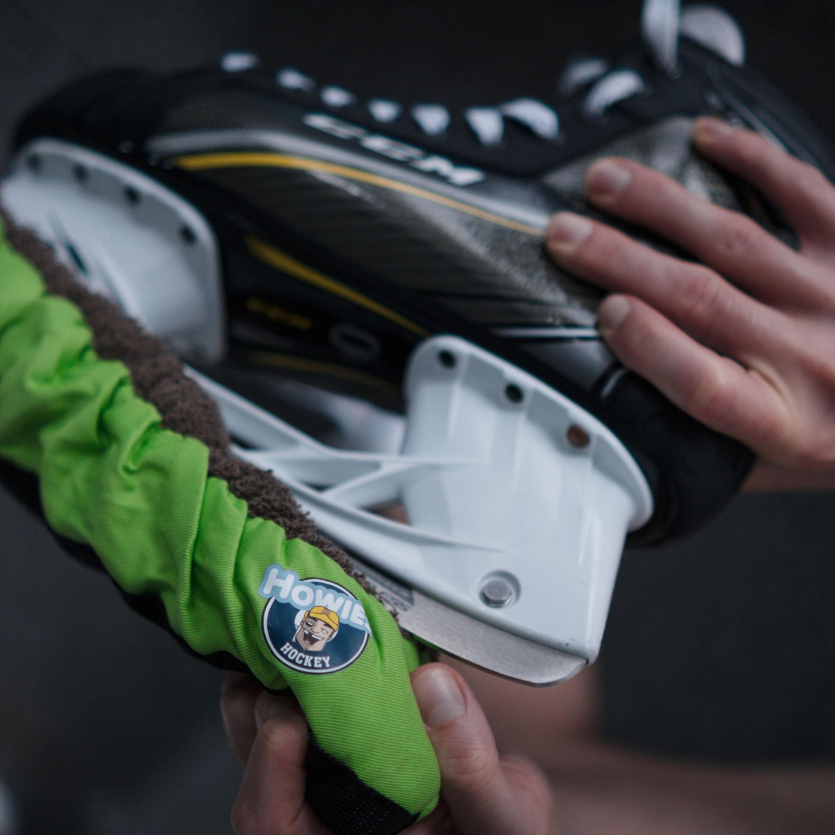 Neon Green Skate Guards Skate Guards Howies Hockey Tape