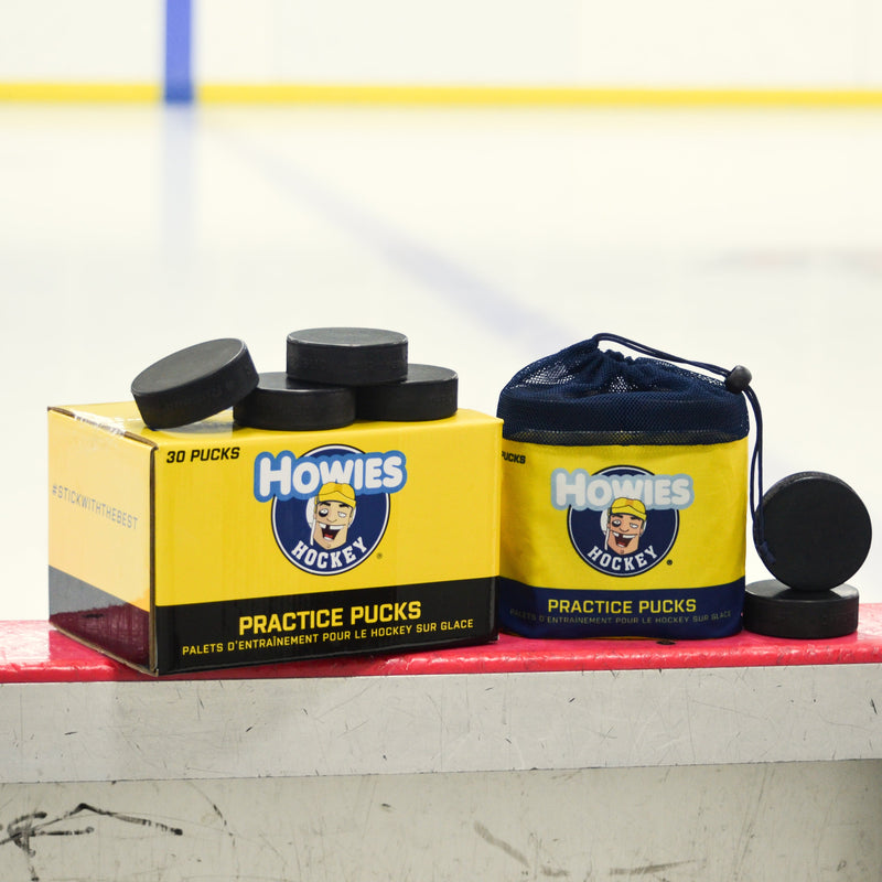 Practice Pucks - 30 Pack Hockey Pucks Howies Hockey Tape