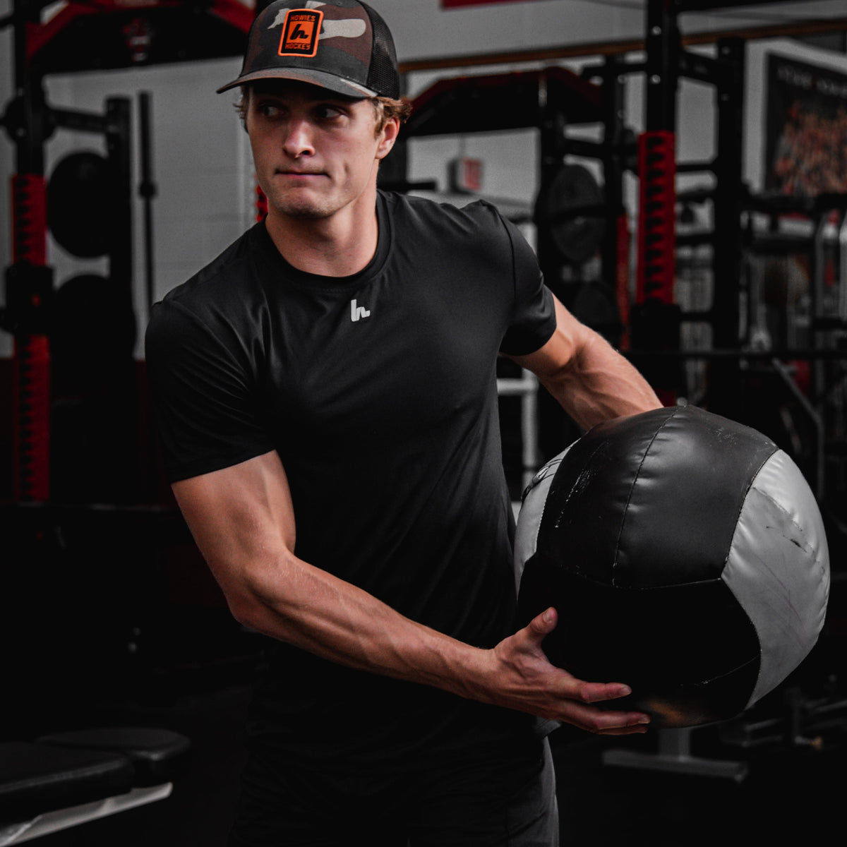 Team Performance Tech Tee Tees Howies Hockey Tape   