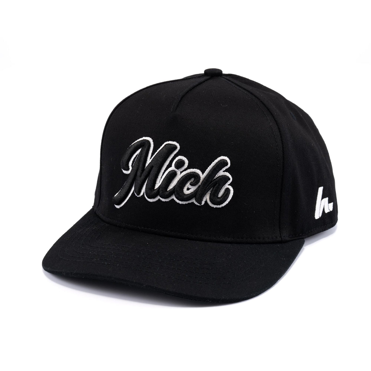The Mich Lid Hats Howies Hockey Tape Black