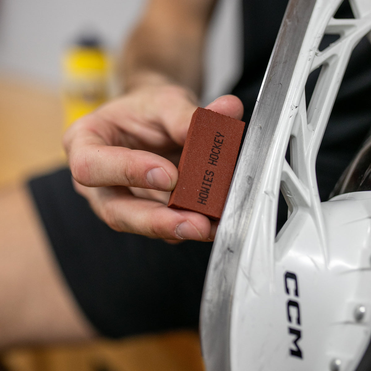 Rubber Skate Stone Sharpening Supplies Howies Hockey Tape