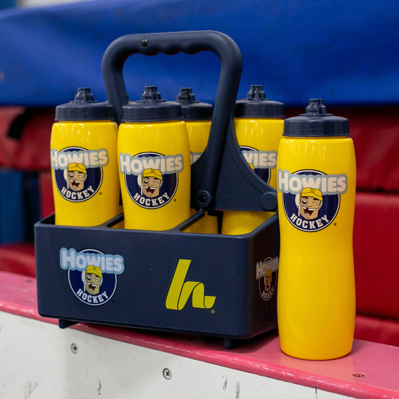 Howies Pro Jet Water Bottles & Carrier Combo Water Bottle Combo Pack Howies Hockey Tape