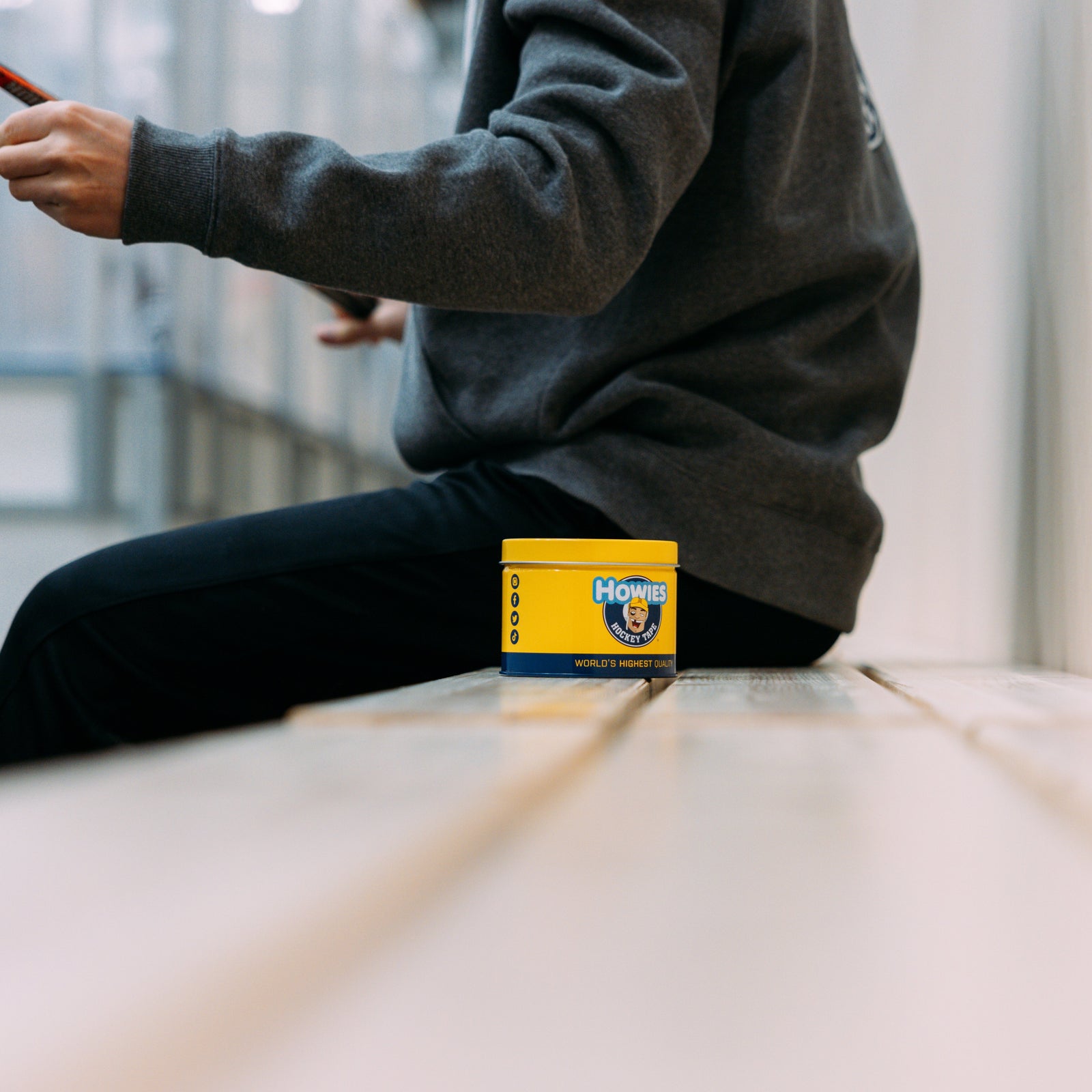 Howies Loaded Tape Tin (Choose 3 Rolls) Howies Tape Tin Howies Hockey Tape   