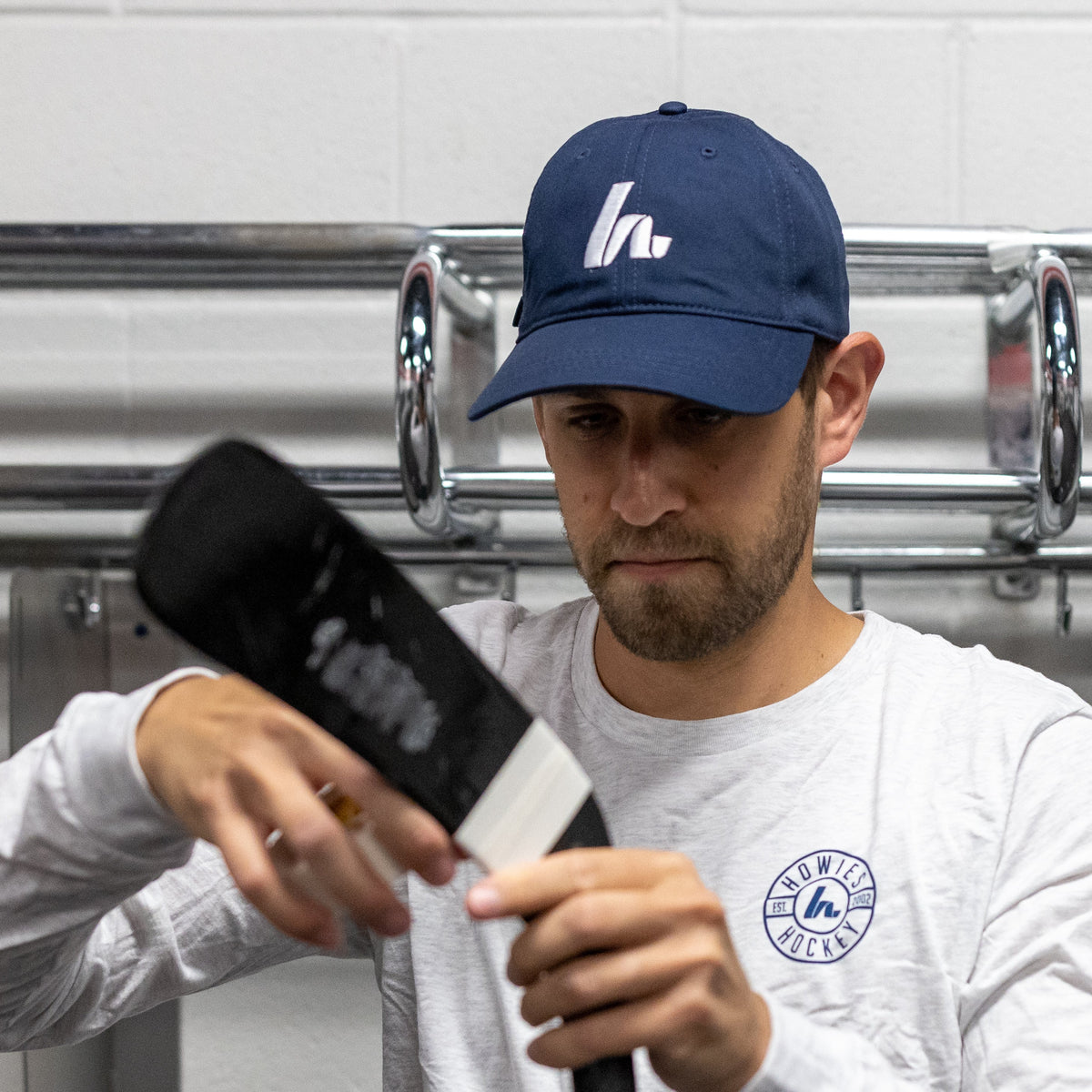 The Hat Trick Lid Hats Howies Hockey Tape