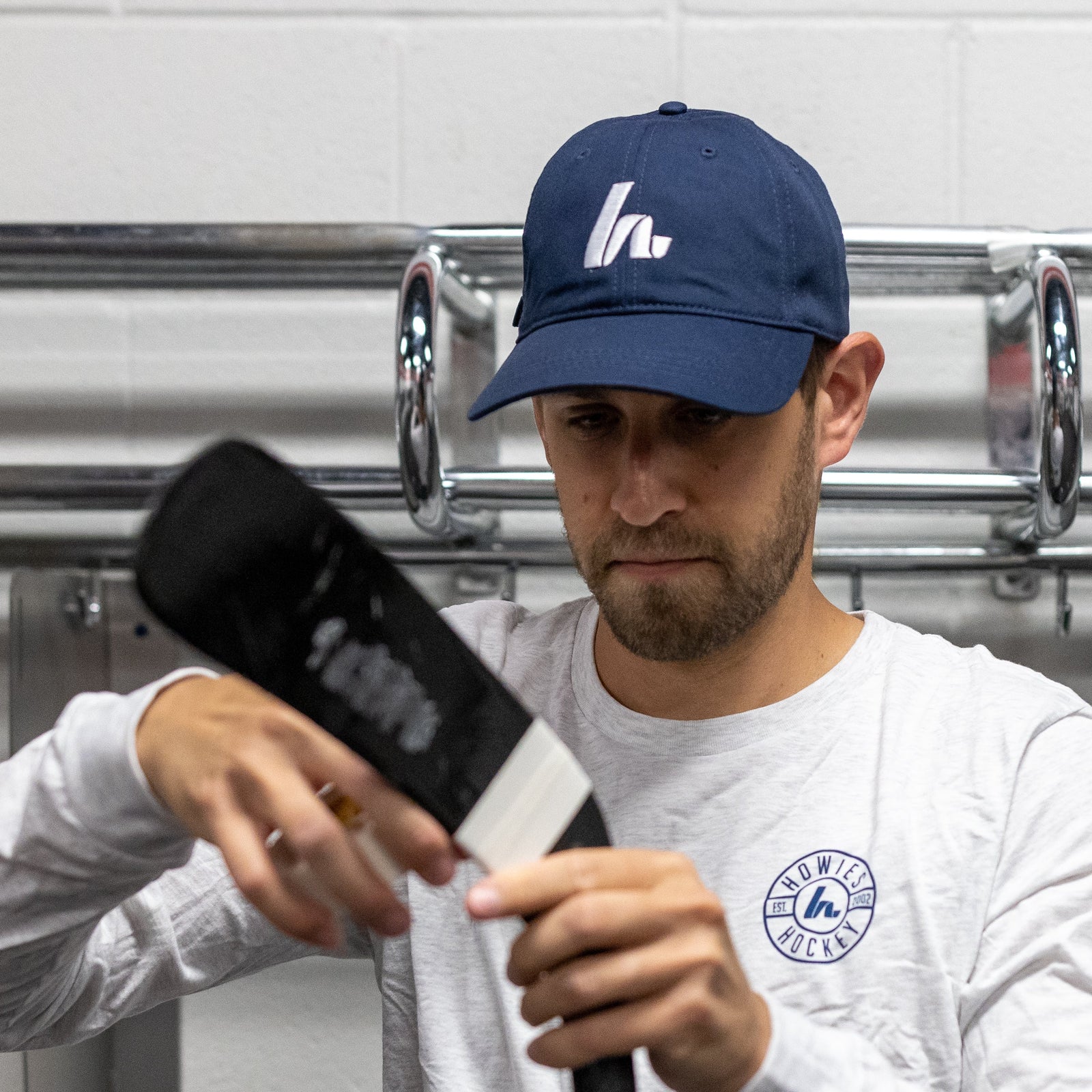 The Hat Trick Lid Hats Howies Hockey Tape