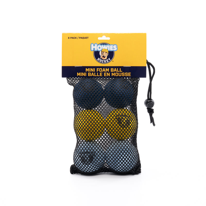 Howies Mini Stick Foam Ball - 6pk Hockey Balls Howies Hockey Tape