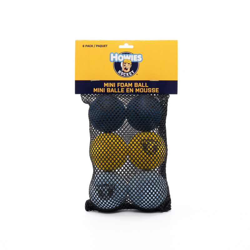 Howies Mini Stick Foam Ball - 6pk Hockey Balls Howies Hockey Tape