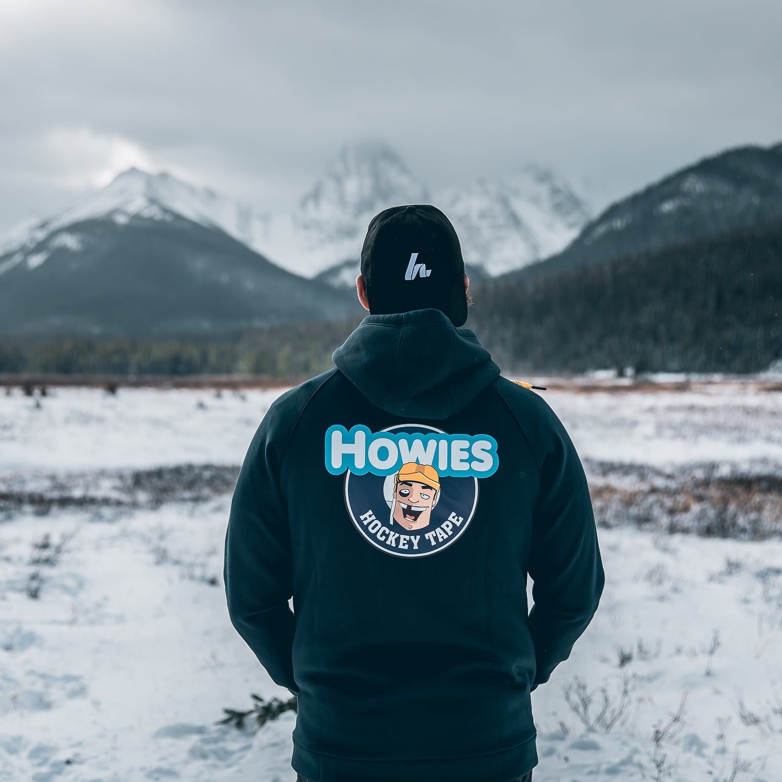 Howies Classic Lace Hoodie Hoodies Howies Hockey Tape   